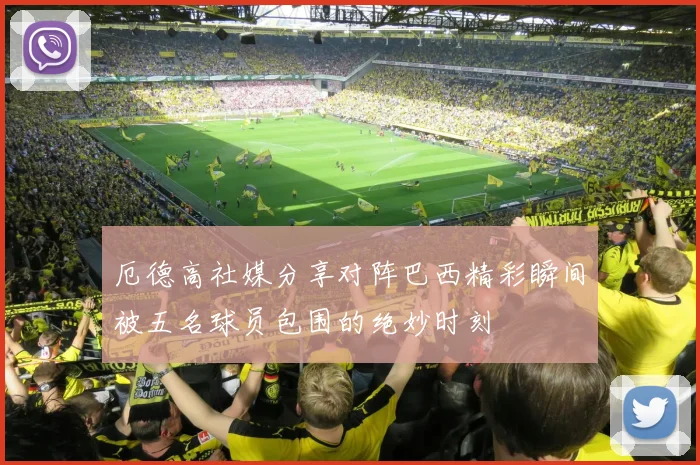 厄德高社媒分享对阵巴西精彩瞬间被五名球员包围的绝妙时刻